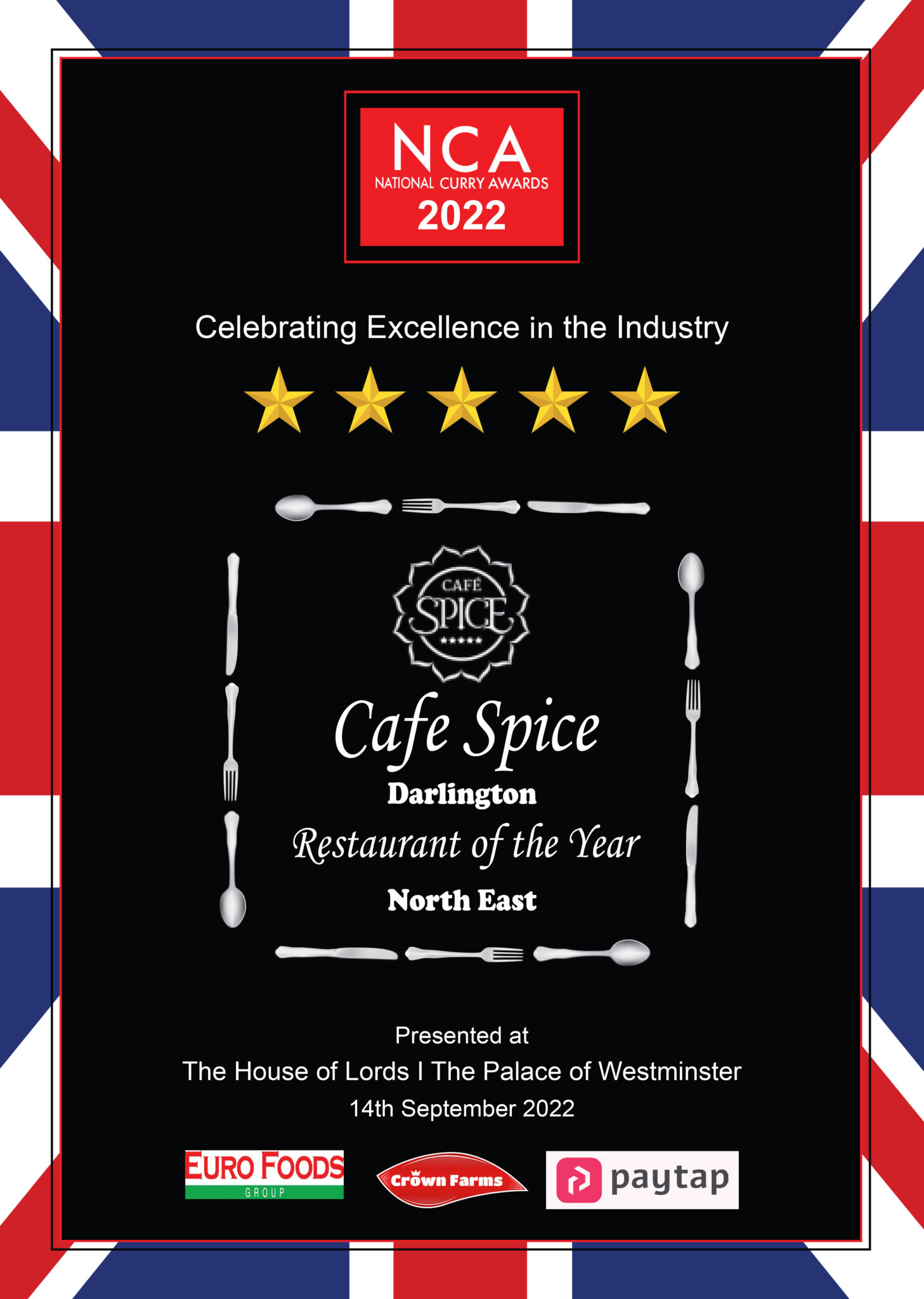 Cafe Spice 2022